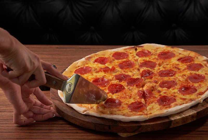 Pepperoni Supreme pizza loaded with pepperoni and cheese